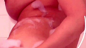 Japanese milf model flaunts huge asian tits and pussy