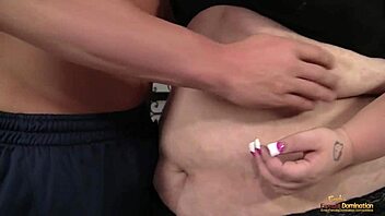 Bbw Blonde Fat Pussy Moans Loud As Monster Cock Pounds Her Big Tits Jiggling