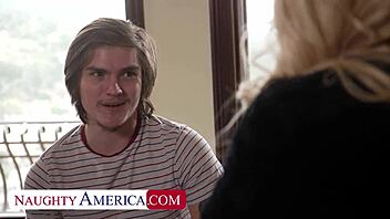 busty milf alexis malone's ho ho holes filled with cum on christmas