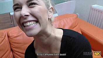 hunt4k. czech teen picked up fingered licked before cash sex