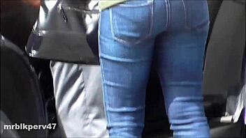 grab dick for nut busting ebony candids