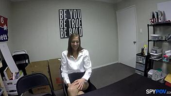 spy pov harvard grad fucks skinny shaved molly manson teen