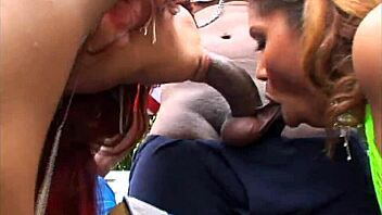 These Ebony Sluts Drain Your Load Twice!