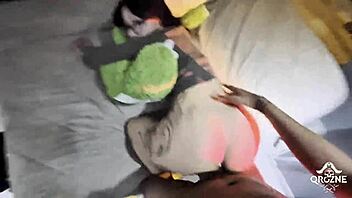 Amberzinha wins plush alligator and shows thanks 🐊😘🎉