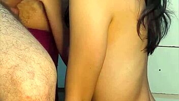 amateur cutie delivers blowjob ending in hot facial cumshot