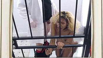 solana spits doctor's load then gets fucked and blasted