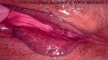 amateur asian milf's shaved pink pussy 215 days post virginity loss up close