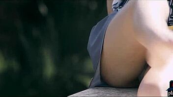 Petite Girl Next Door Takes Neighbor's Monster Cock