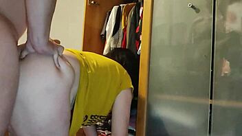 oops wrong hole! 😱 accidental anal creampie in fat milf ass 🔥