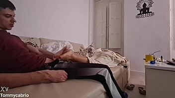 first time footjob full vid discount with apolonia la piedras feet