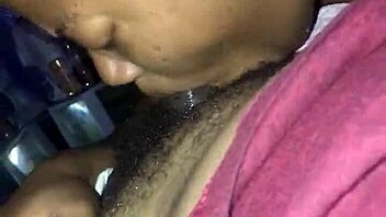 Vrouw bedriegt man met deepthroat op monsterlul