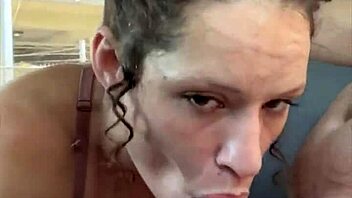 Real Hooker Sucks Cum in Mouth in Outdoor Car Blowjob Compilation