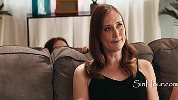 haley reed and ophelia kaan play with buttplug remote