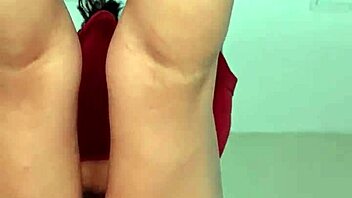 Heart pounding over athletic mexican's soaking tight pussy grip