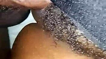 Strange housewife trades tenancy for bedroom creampie pounding