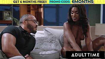 Hubby Worships Ana Foxxx's Pillow Humping into Wild Ride