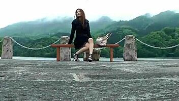 yo this slutty japanese babe kai miharu loves outdoor pounding doesnt she