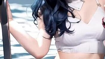 jessy models sexy bikini and lingerie looks