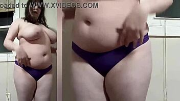 fat chubby slut flaunts huge natural tits curvy body compilation