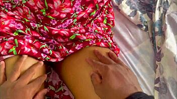 naughty teen wife rides rough with hubby in wet passion