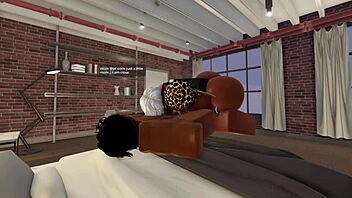 Roblox Threesome Special Features Big Ass BBW Taking Monster Cock