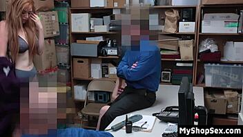 Theft Suspect Endures Harsh Shop Domination