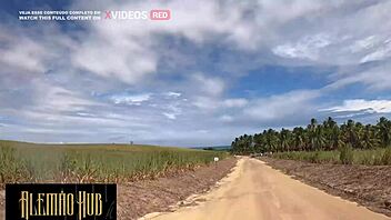 SEX SELVAGEM com dreadhot NA PRAIA paradisíaca DO BRASIL