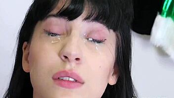 Flirty Teen Asshole Brutally Treated in BDSM Asylum