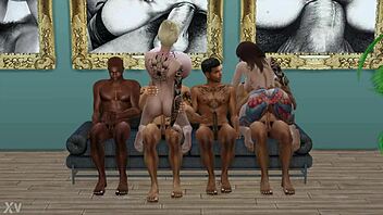 Billie and diana take massive bbc gangbang pounding