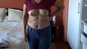 you cant fuck me but cum on my big natural tits i love it