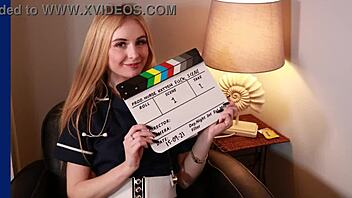 Nurse greene shows ellie hot masturbation cum techniques