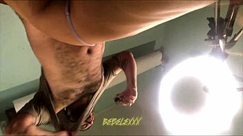 bebelexxx shakes her tight pussy closeup pov vibrator play