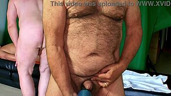 hot trio massage preview with creampie licks 👅💦