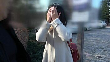 Blindfolded Japanese coed breaks in wild hidden sensitivity play