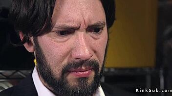 Husband cheats with bound huge tits redhead anal 😈🔥