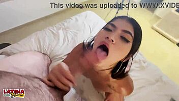 Perfect Latina Teen Slut's First Casting Ends In Facial Cumshot From Monster Cock