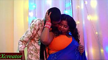 beautiful bhabhi sneaks hot sex with village leader 😍 hubby clueless 🔥 ranch domination vibes