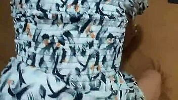 Curvy young wife in short dress cheats on husband with horny neighbor doggystyle