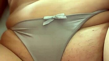 Blonde Bombshell Fingers Her Bushy Pussy Close-Up