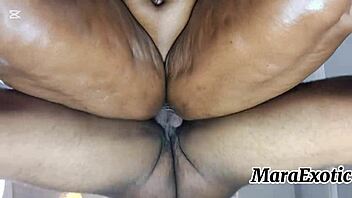 Pov Mara Exotic's emotional creamy hairy pussy backshots