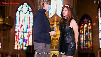 i atone sins as sinful nun blessed hot