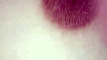 gretala rides huge cock on her tits 😍🍆💦