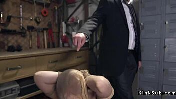 Husband cheats with bound huge tits redhead anal 😈🔥