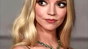 imagine anya taylor-joy's tits up close