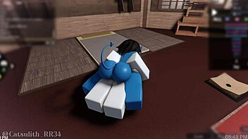 Demon girl craves round two monster cock ride!