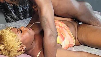 juicy wet pussy gets rough deepthroat creampie after ball licking