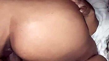 double vaginal stretches her tight pussy wide open