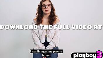 Big Ass Milf Leana Lovings Strips Interview Masturbates Hot Solo