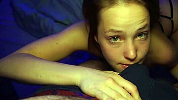 Punish this collared submissive redhead with deepthroat and rough doggystyle now!