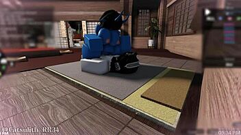 Demon girl craves round two monster cock ride!